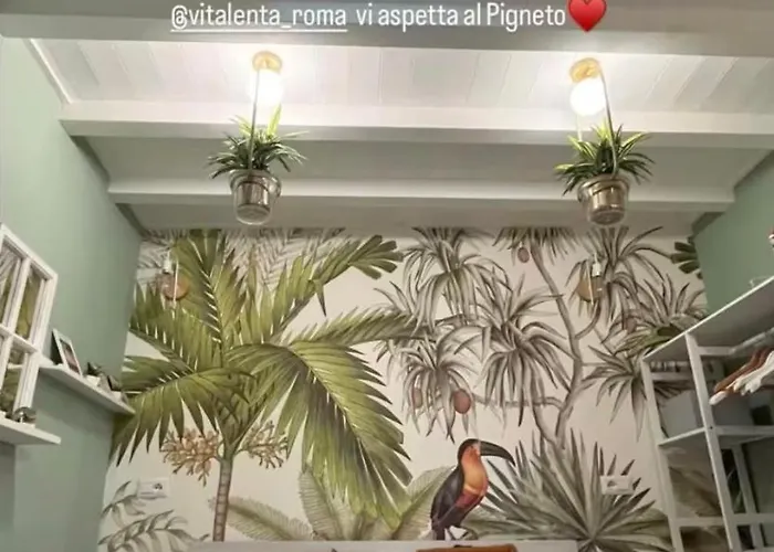 Lenta Pigneto Terrazza Ferienhaus Rom